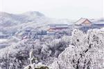 雪中天门山寺