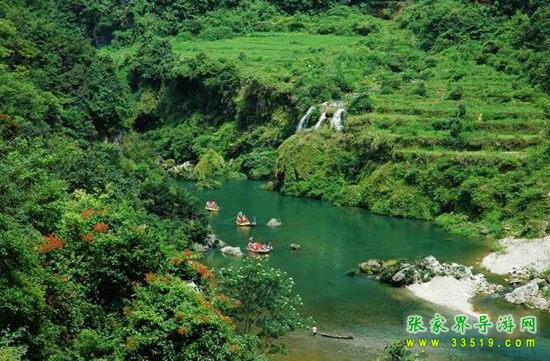 湘西州猛洞河漂流景区