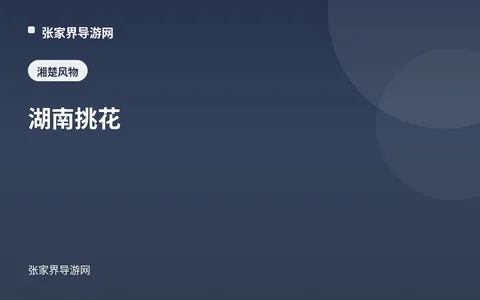 湖南挑花