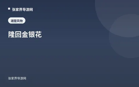 隆回金銀花