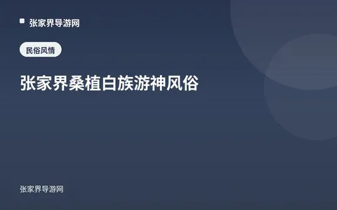 张家界桑植白族游神风俗