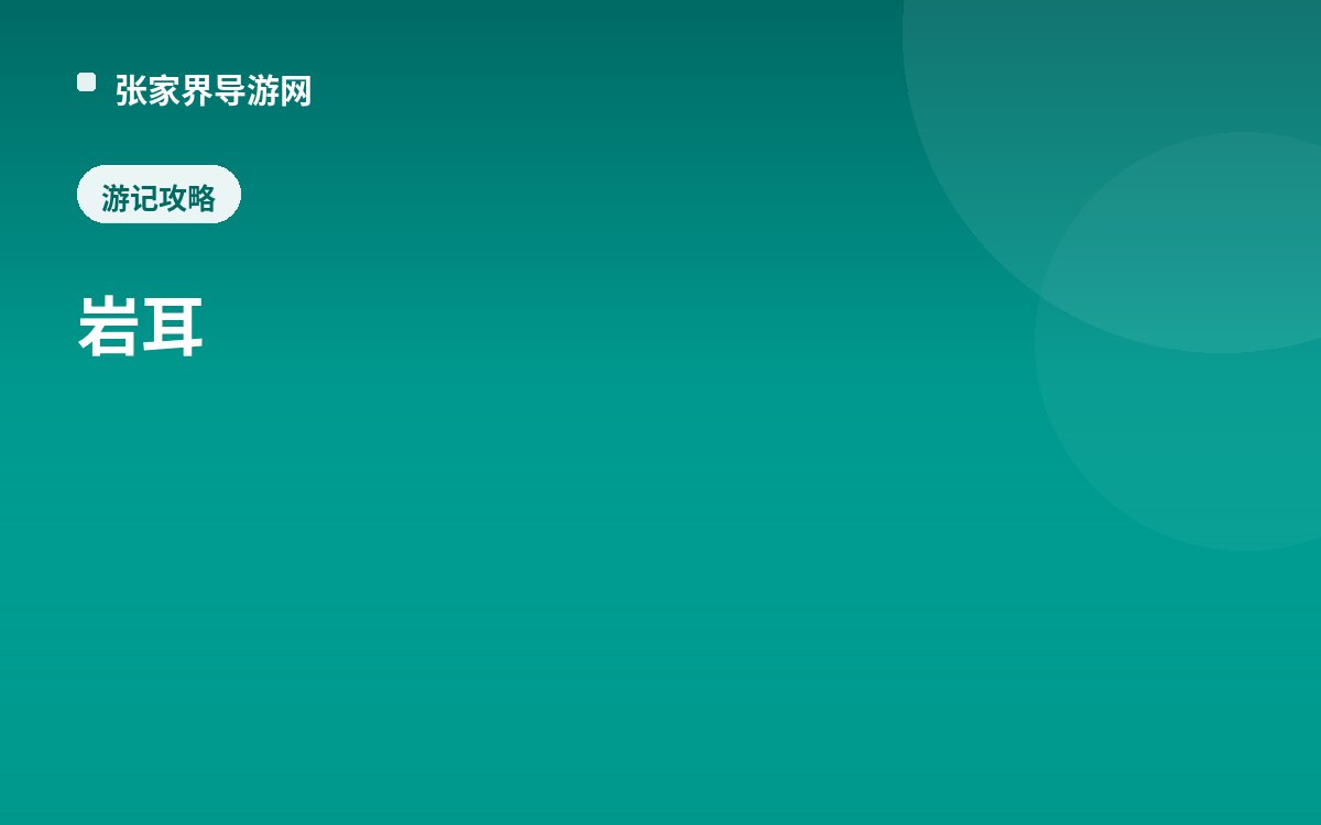 岩耳