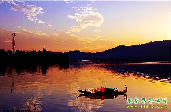 张家界澧水河风光