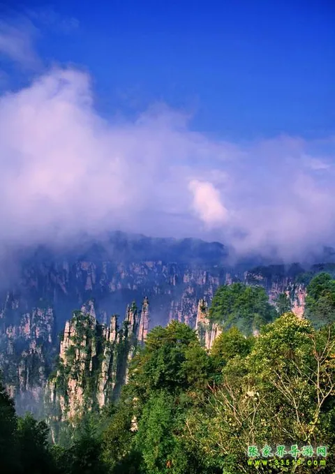 天子山风光