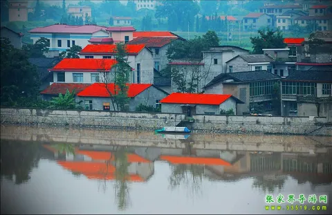 张家界汛期景色