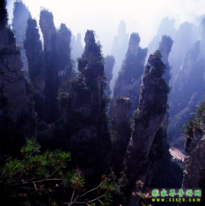 天子山点将台