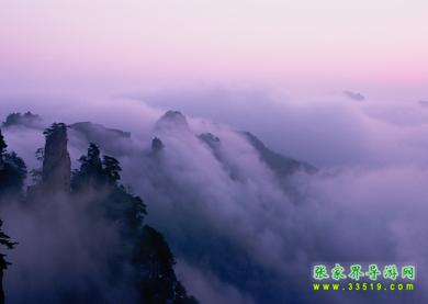 雾中天子山