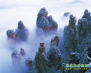 冰霜天子山