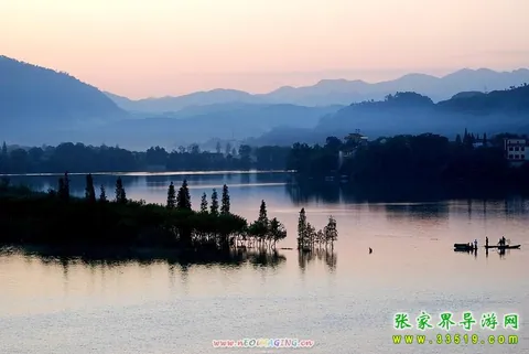 张家界澧水河景色