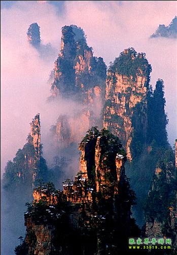 天子山风光