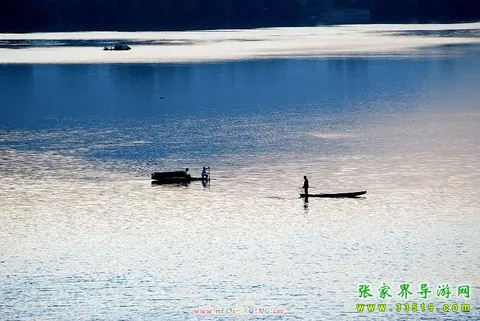 张家界澧水河渔民