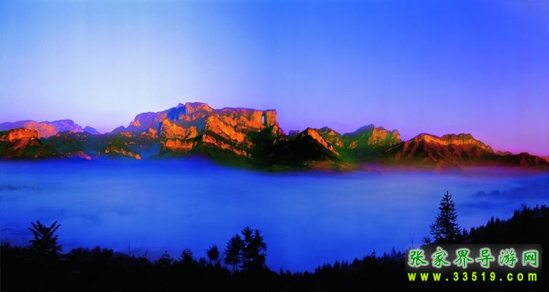 天门山后山