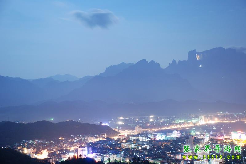 张家界市区风光