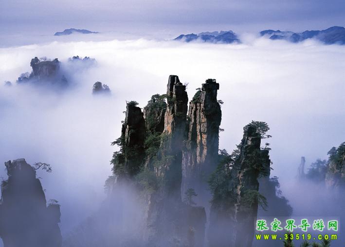 天子山风光