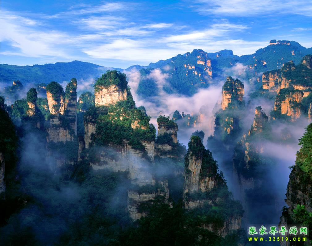 天子山风光