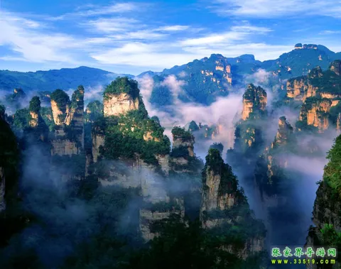 天子山风光