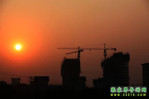 张家界市区景色