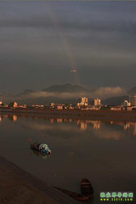 张家界市澧水河风光