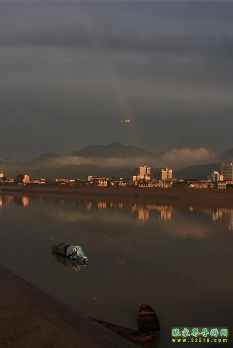 张家界市澧水河风光