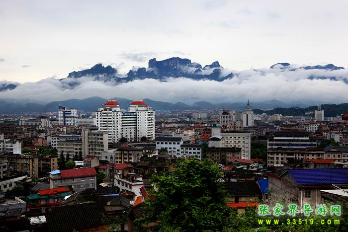 张家界市区景观