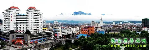 张家界市区景观