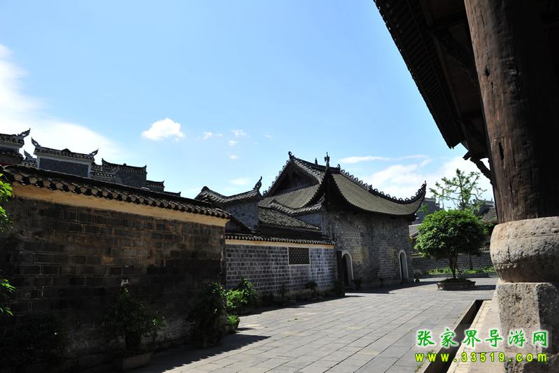 乾州古城 文庙 古城一角