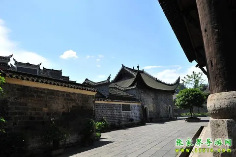 乾州古城 文庙 古城一角
