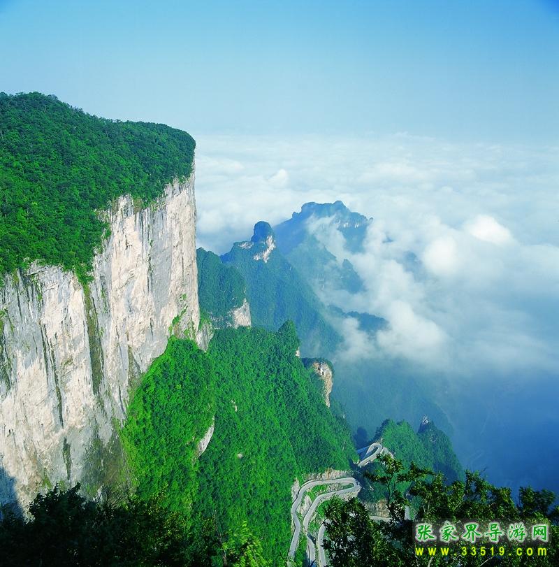 天门山绝壁