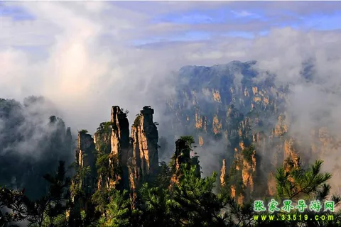 天子山风光
