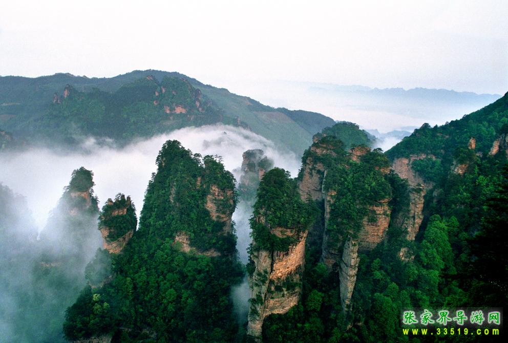天子山风光