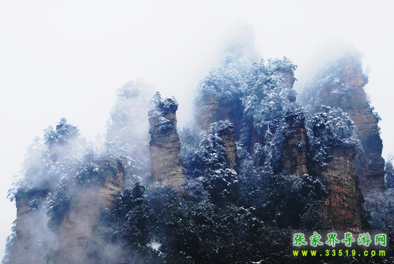 风雪天子山