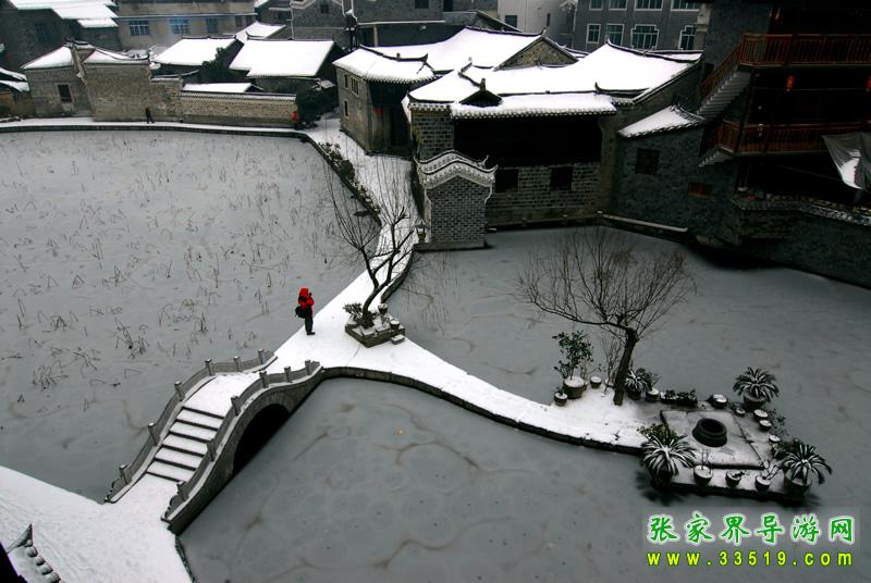 乾州 古城 冬雪