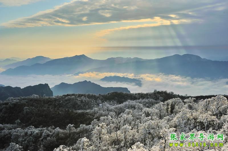 天门山寺观云海