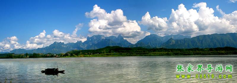 远观天门山