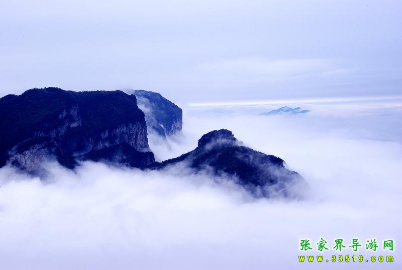 天门山俯瞰