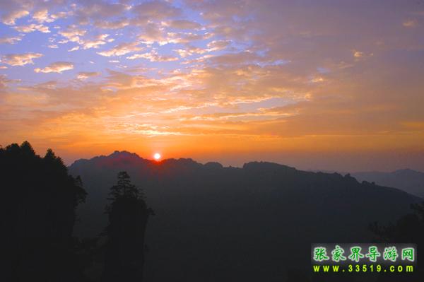 黄石寨日出