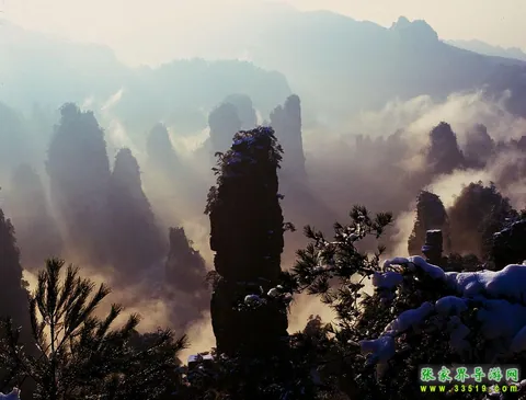 South Heaven Pillar at Huangshizhai