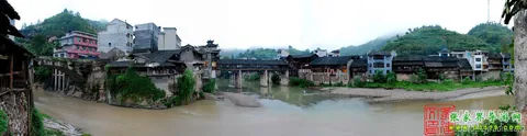 洗车河古镇风光