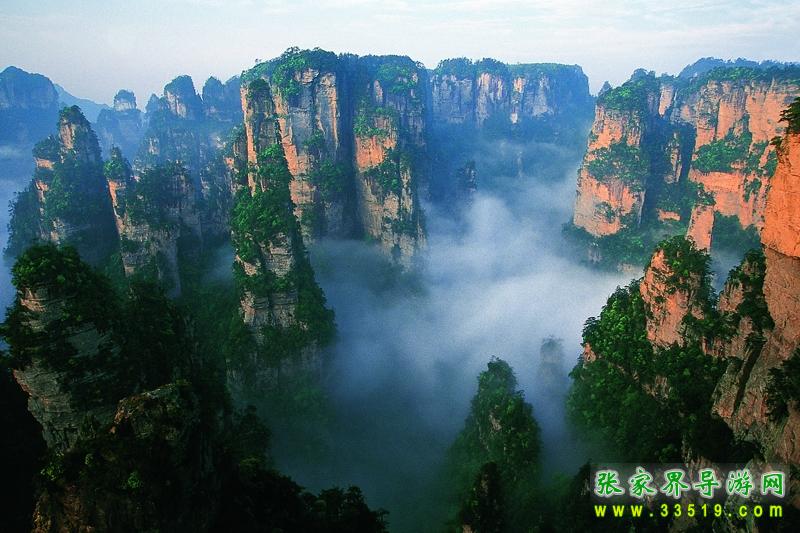 天子山风光