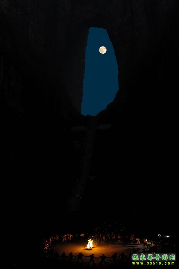 天门月夜